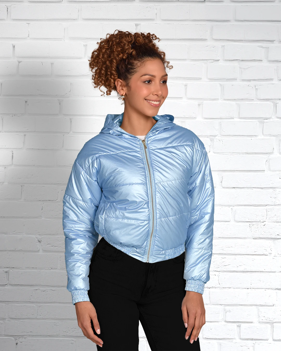 Chaqueta Dama Acolchada Capucha REF 20039 - Image 4