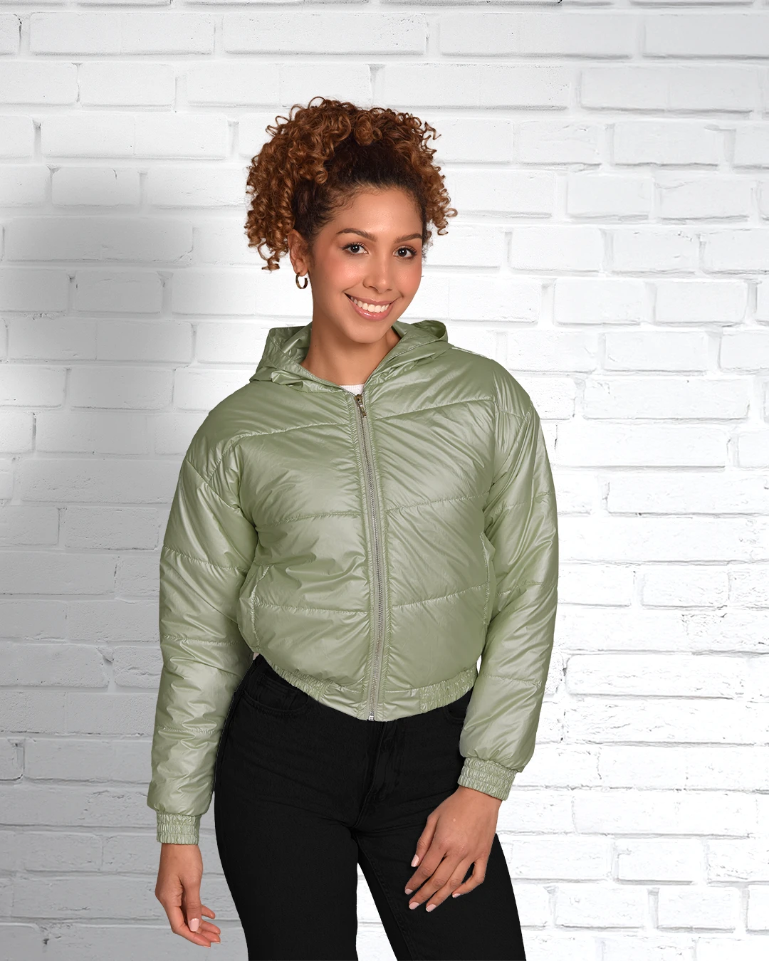 Chaqueta Dama Acolchada Capucha REF 20039 - Image 3