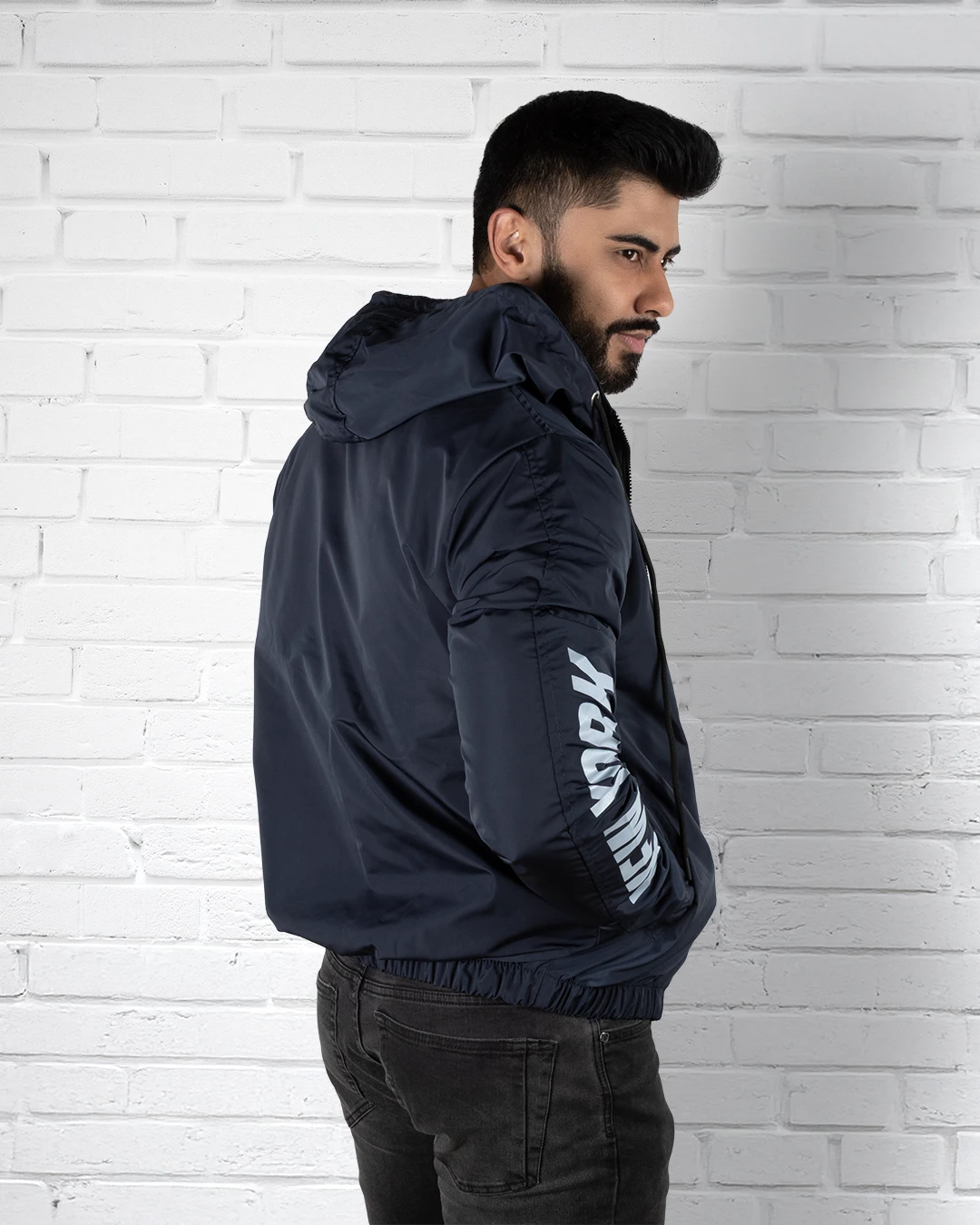 Chaqueta Hombre Cortavientos New York REF 733 - Image 3