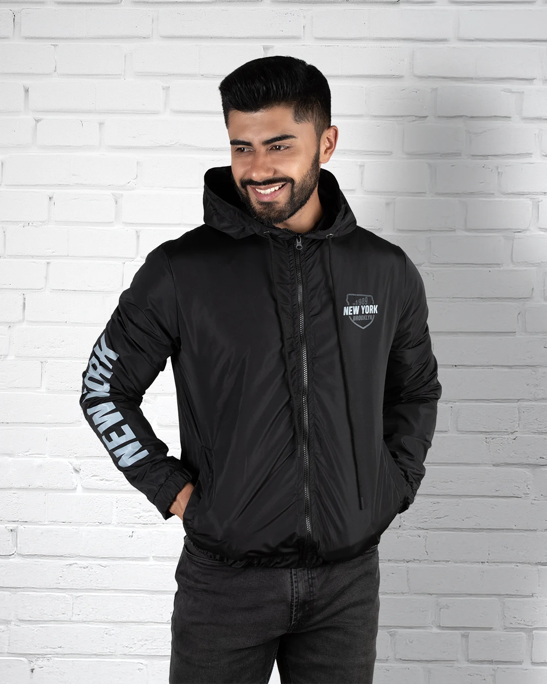Chaqueta Hombre Cortavientos New York REF 733