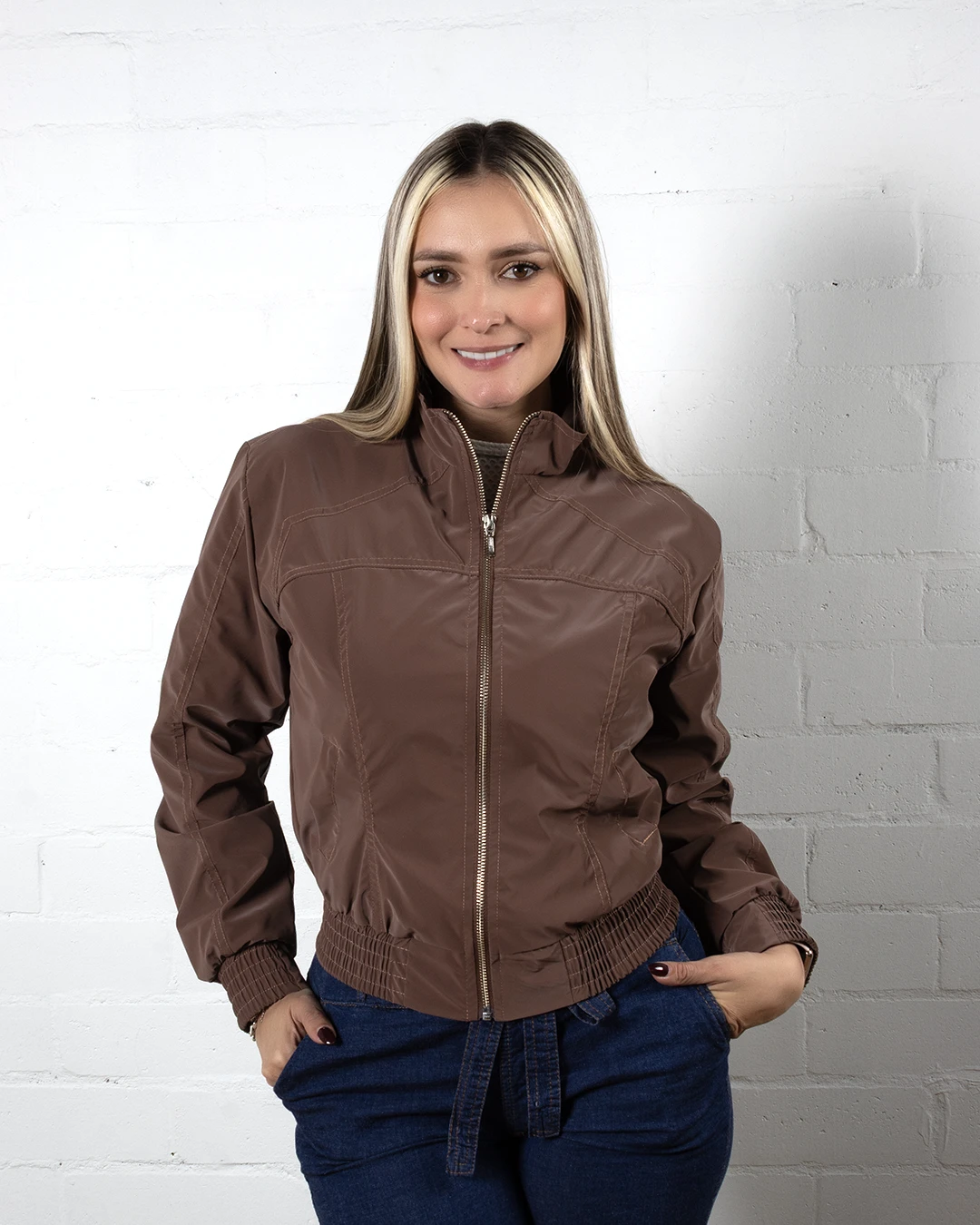 Chaqueta Dama London Cuello Alto REF 810 - Image 7